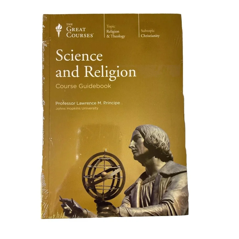 The Great Courses Science and Religion Course Guidebook 2 Disc Dvd Set Nip